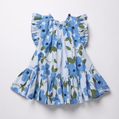 Girls Harper Dress- Hibiscus Floral SS26