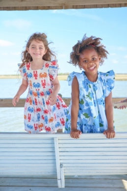 Girls Harper Dress- Hibiscus Floral SS26