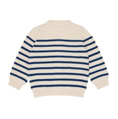 Unisex Breton Stripe Knit Sweater