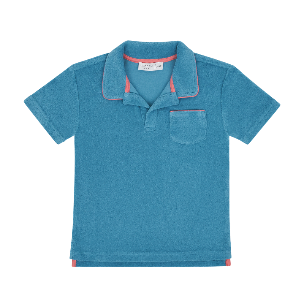 Boys Niagara French Terry Polo SS26