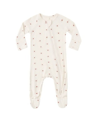BAMBOO ZIP FOOTIE VALENTINE