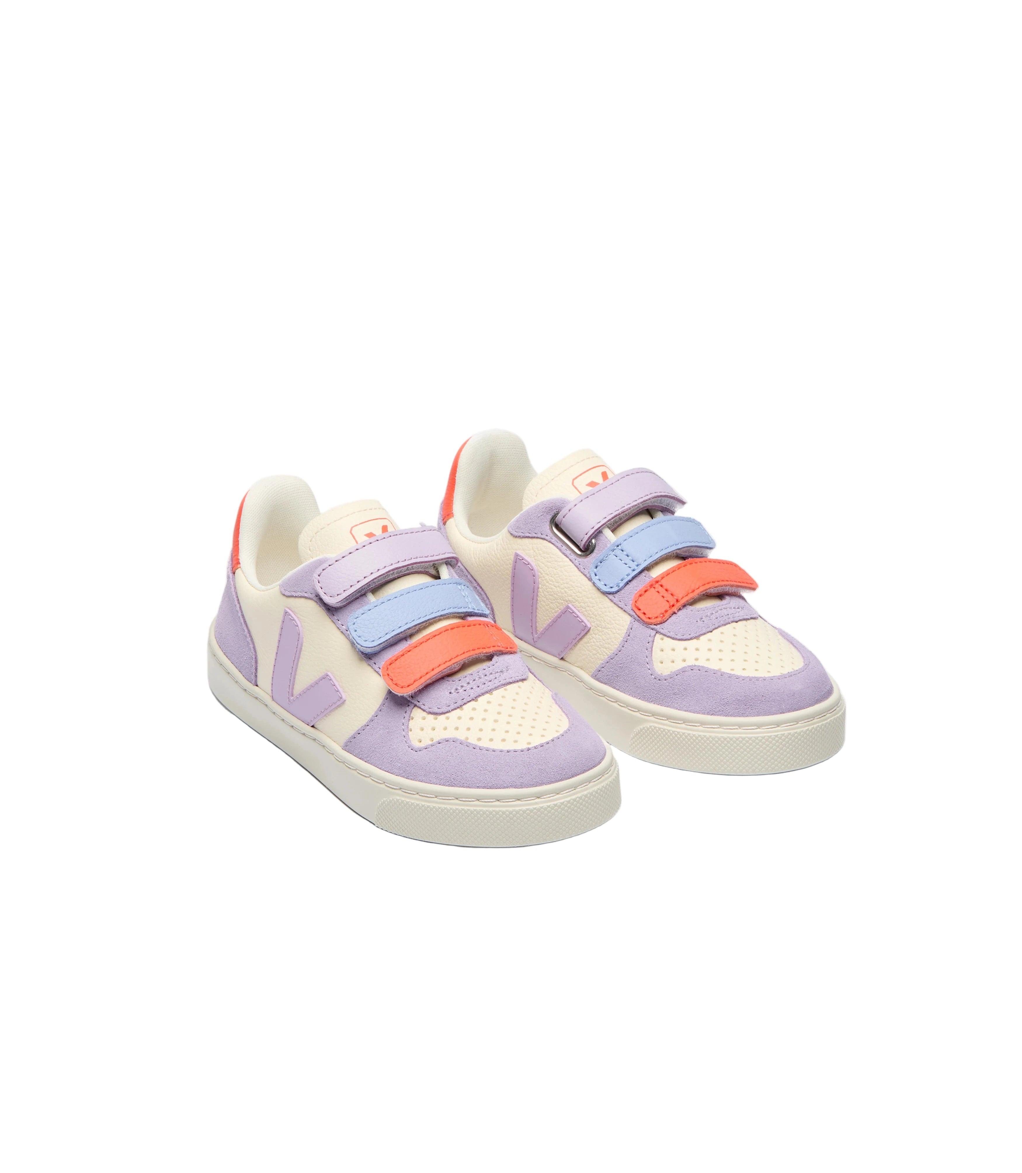 V-10 LEATHER CASHEW MULTICO ORCHID