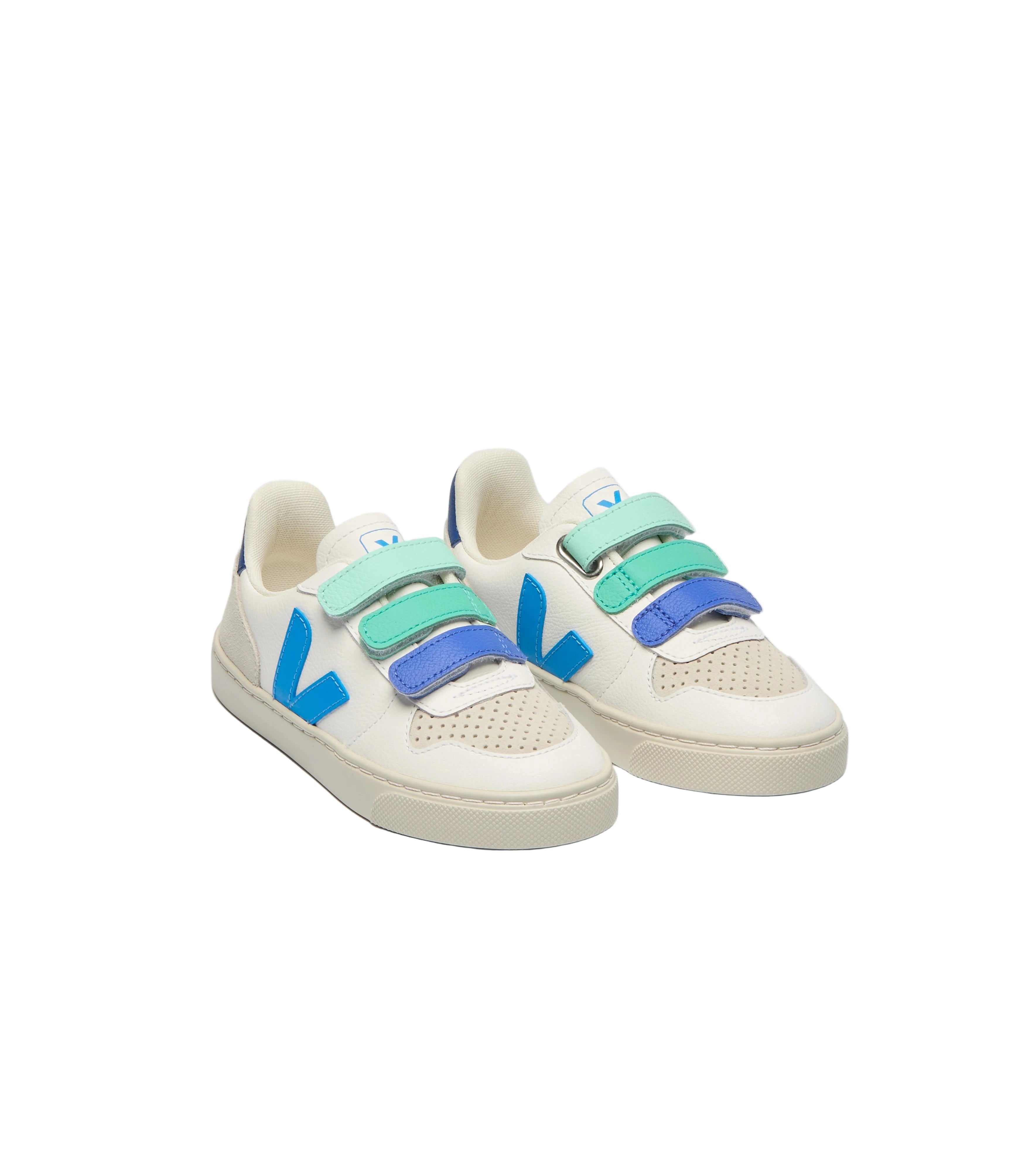 V-10 LEATHER CASHEW MULTICO WHITE EGEE