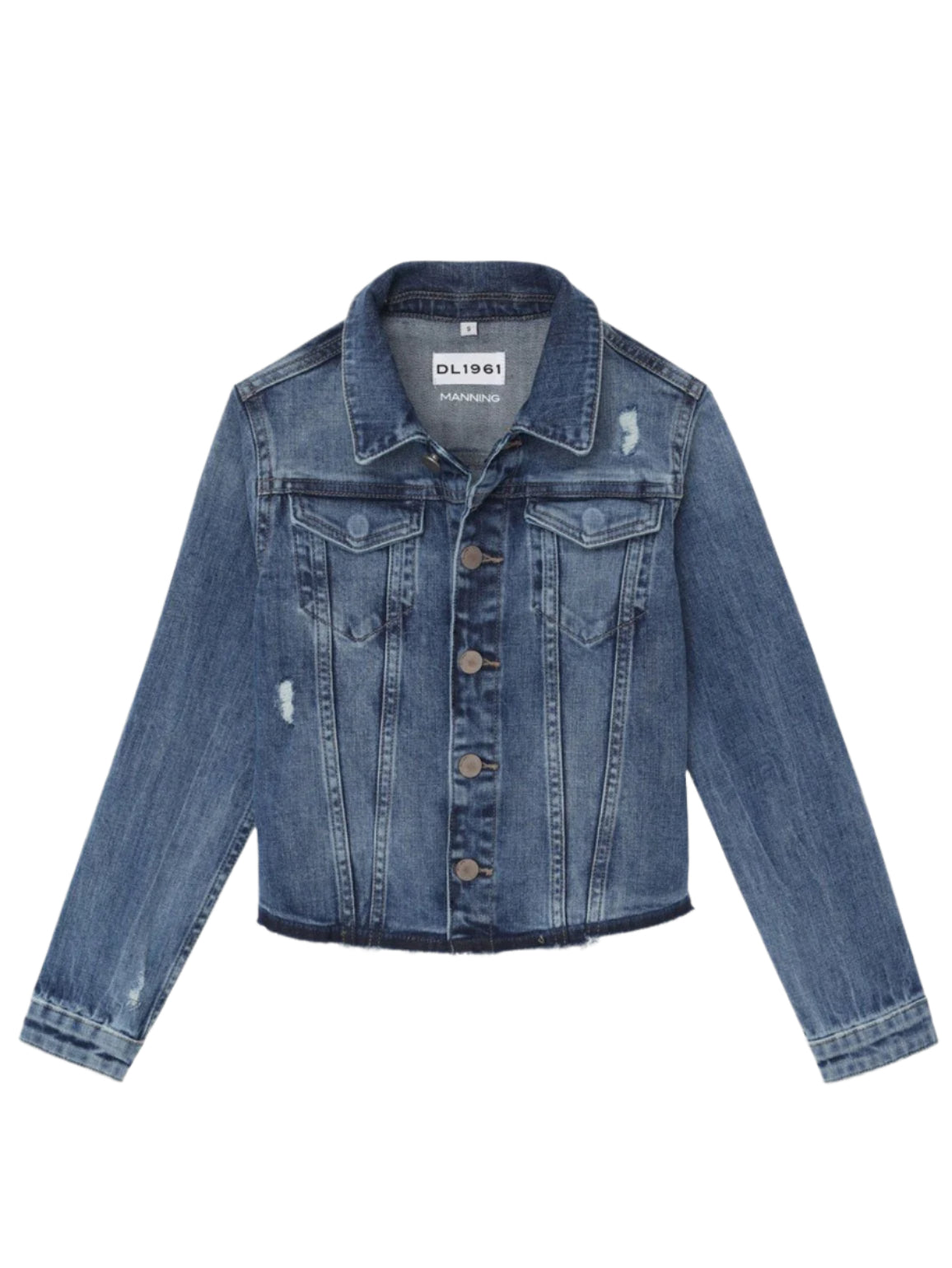 Manning Denim Jacket in Cloud