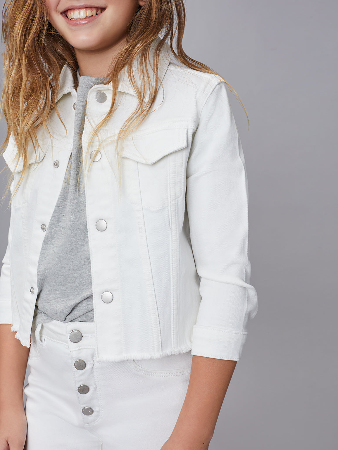 Manning Jacket in Milk Raw