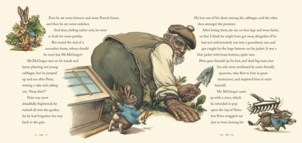 The Classic Tale of Peter Rabbit Hardcover