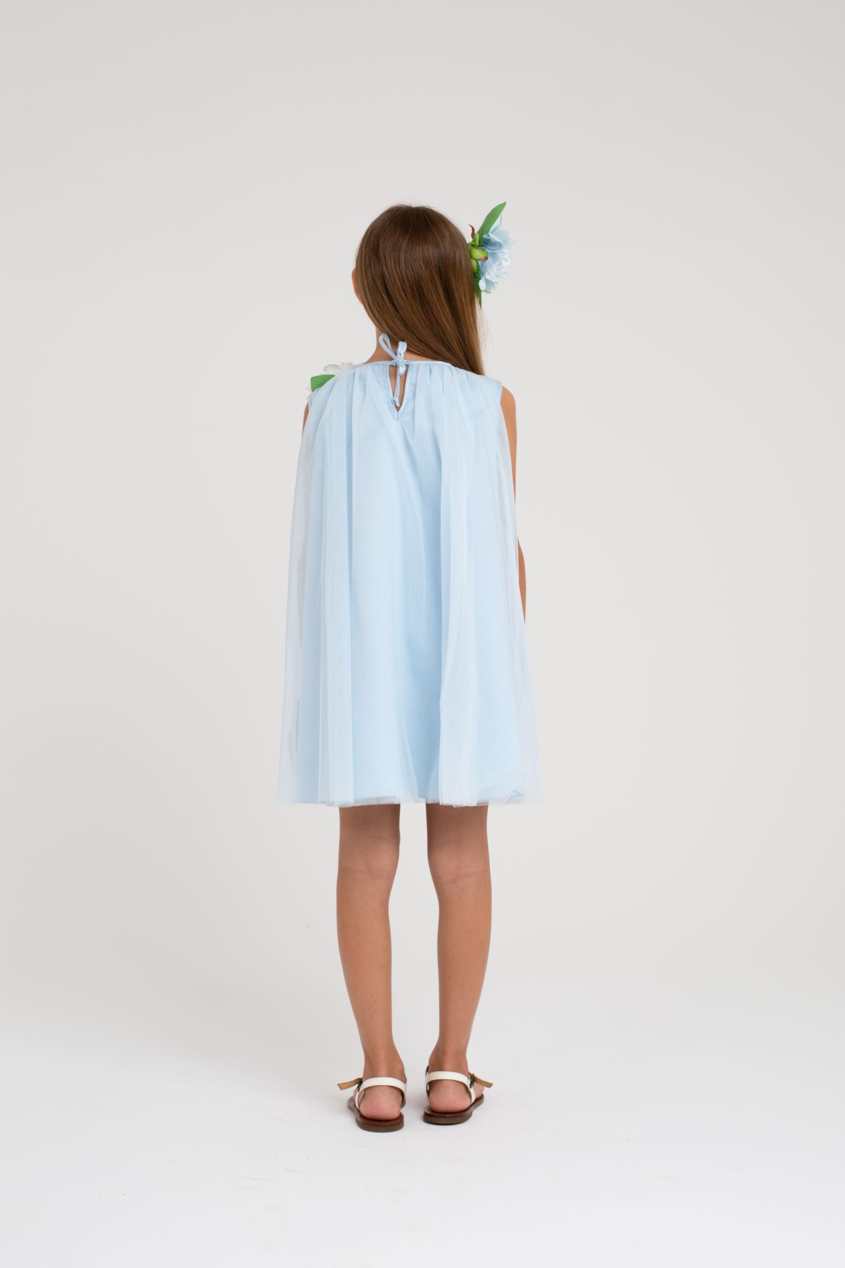 Basento Dress in Celeste