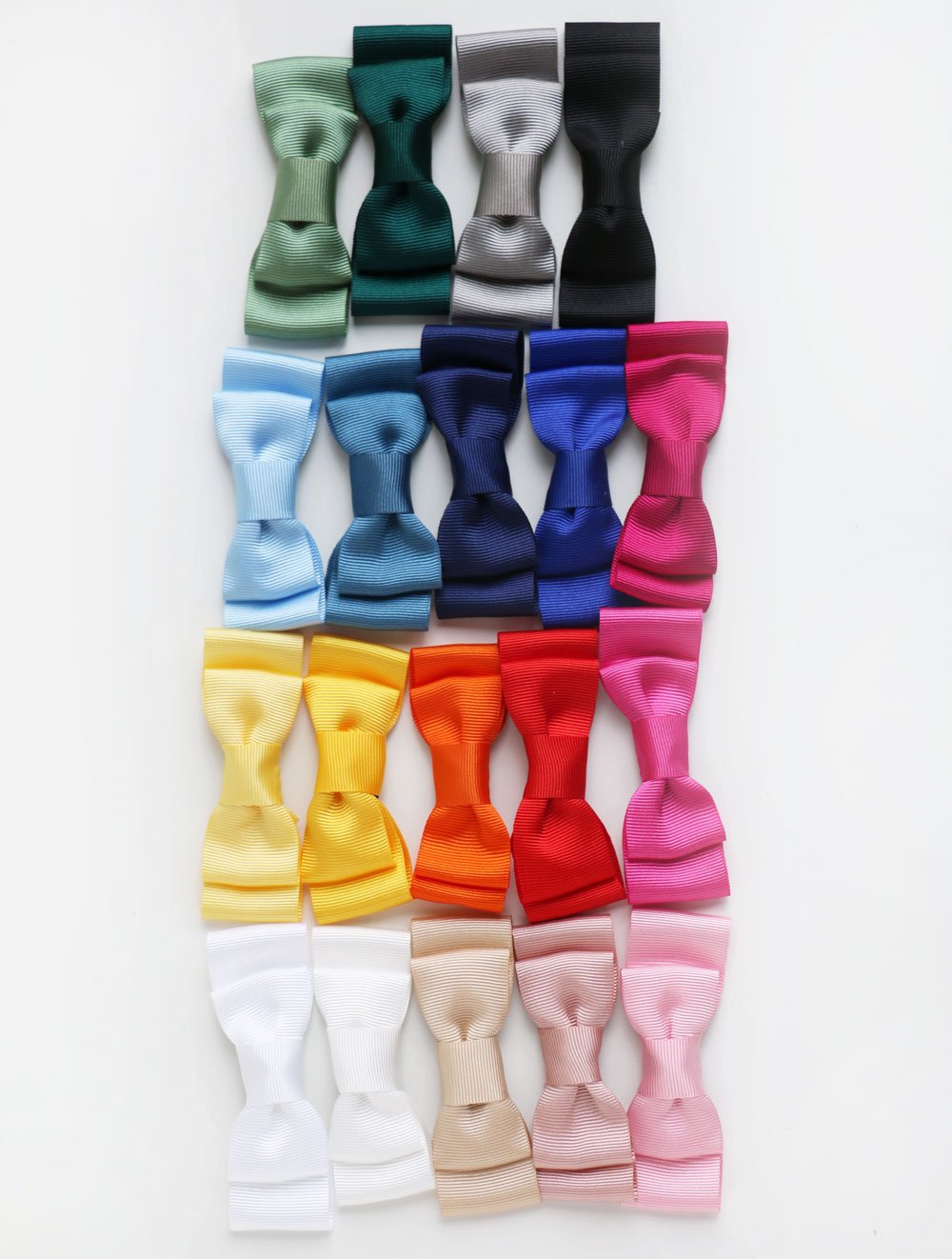 Midi Gros Grain Bow with Snap Clip