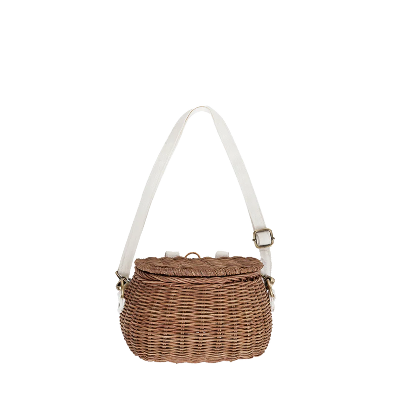 MINI CHARI RATTAN BAG natural
